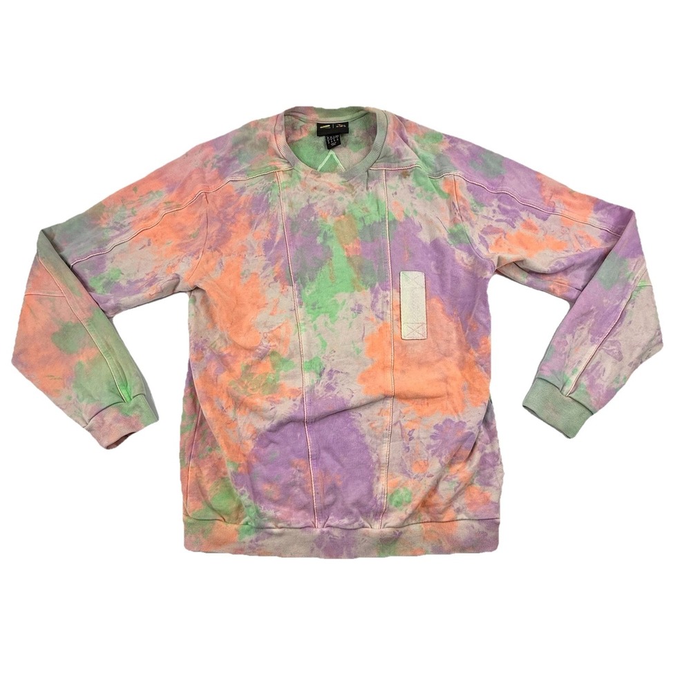 Pharrell Williams x Adidas Hu Holi Crew Neck Sweatshirt Tie‎ Dye Men's Medium